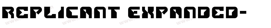 Replicant Expanded字体转换